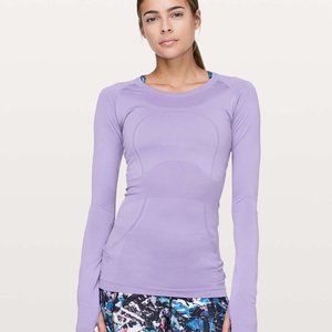 Lululemon Swiftly Crew, Enchanted Iris